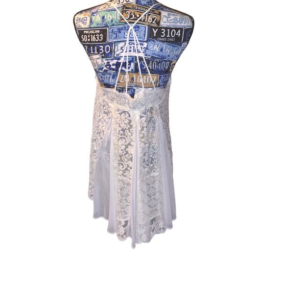 Forever 21 cream white nightgown sz L - Picture 2 of 7